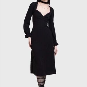 Killstar Kihilist Shadow Weave maxi dress